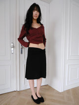 side tie midi sk