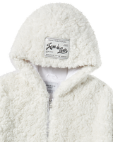 25FW TEDDY HOOD JUMPER