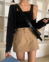 Drin cotton skirt pants