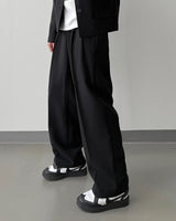 LUMI Back Banding Wide Slacks