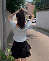 Cammy Halter Short-Sleeved Knitwear