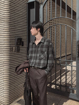 Posi Smooth Overfit Check Shirt