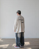RESEARHヘビーサイズロングスリーブTシャツ