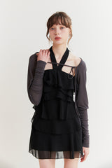 BALLON DRESS black