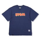 Harf Tone Oversized Short Sleeves T-Shirts Black / Navy / White