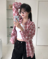 Century Over Fit Check Shirt