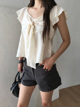 Chapter tie blouse