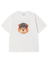 25FW 3D AC BEAR FACE SHORT SLEEVE T-SHIRT CREAM