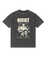 OC Night Drive Pigment Washed Tee (Charcoal)