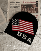 USA フラッグフリーダムベーシックビーニー (3 colors)