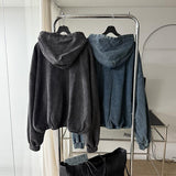 Garments Denim Track Hood Zip Up (2color)