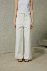 NOAH WIDE PANTS / ECRU