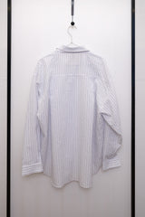 334 Oversized Striped Shirt (Ivory)