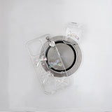 Bubble ribbon heart resin jelly hard case (Resin case)