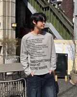 Lucy lettering t-shirt
