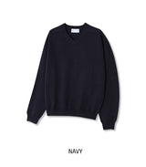 ルイン ショルダーライン Vネックニット