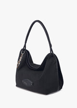 STRIPE EMBO SHOULDER