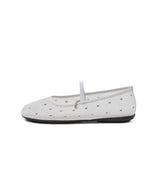 NEW Bliss 0025. Studded Mesh Flat - 2colors