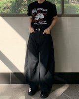 ドスオープリンティングショートスリーブTシャツ