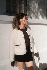 Bear Bear Fluffy Jacket - 2 colours