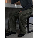 [Unisex] Low cutting wide pants(3color)