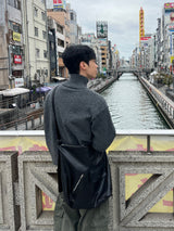オスティーハイネックニットジップアップ (M, L / 2 Colors