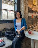 [Planned Product] アーティダメージウォッシングワイドデニムパンツ