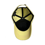 Circle logo ball cap - Pastel yellow