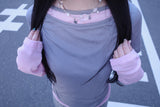 パレットレイヤードTシャツ