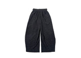 Ser Flower Wide Banding Long Pants