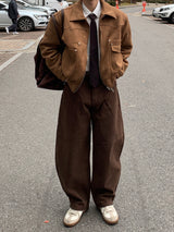 Amor Curved Wool Napping Pants