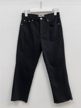 Slit Ankle Length Capri Pants