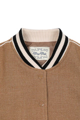 Wool Sporty Jacket [Brown]