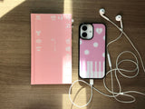piano melody case - pink 