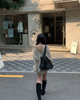 サンドデニムショーツ