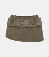 Kaia Stud Belt Skort