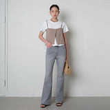 Washed Boots Cut Jeans_Gray