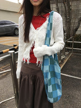 Paper Frill Cardigan (3color)