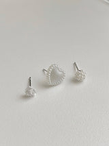 [3 set] prince earring set