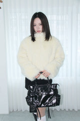 NOIR SOFT FUR JOGGER JK