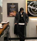  Divine Dart Maxi Overfit Wool Coat