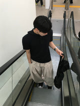 ゴーデ ヘンリーネック フーデッド ショートスリーブ Tシャツ 5カラー