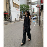 Matil denim banding pants