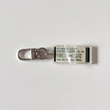 Nostalgic Vibes Acrylic Keyring (Ivory)