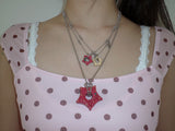 gleaming star berry pendant [red]