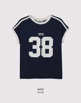 38 スリム半袖Tシャツ (4color)