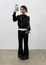 [MADE] Higg Low-Rise Bootcut Banded Pants