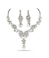 Crystal Glam Drop Jewelry Set