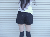 ブラックショートパンツ