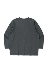 ピグメントウォッシングロングスリーブTシャツ
